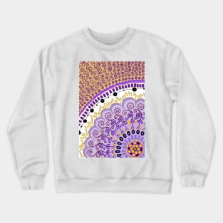 Purple Mandala Crewneck Sweatshirt